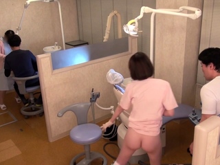 JAV star Eimi Fukada real Japanese dentist office foolhardy sex